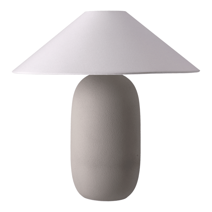 Boulder bordlampe 48 cm grey-white - Lampefot  - Scandi Living