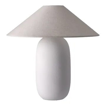 Boulder bordlampe 48 cm white-nature - undefined - Scandi Living