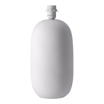 Boulder bordlampe 48 cm white-pleated white - undefined - Scandi Living