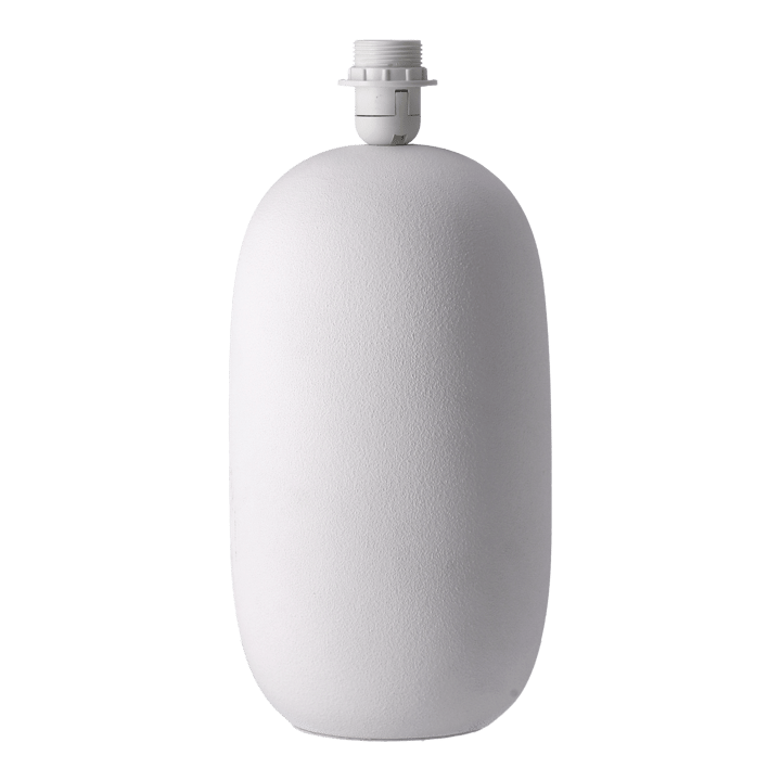 Boulder bordlampe 48 cm white-pleated white Scandi Living