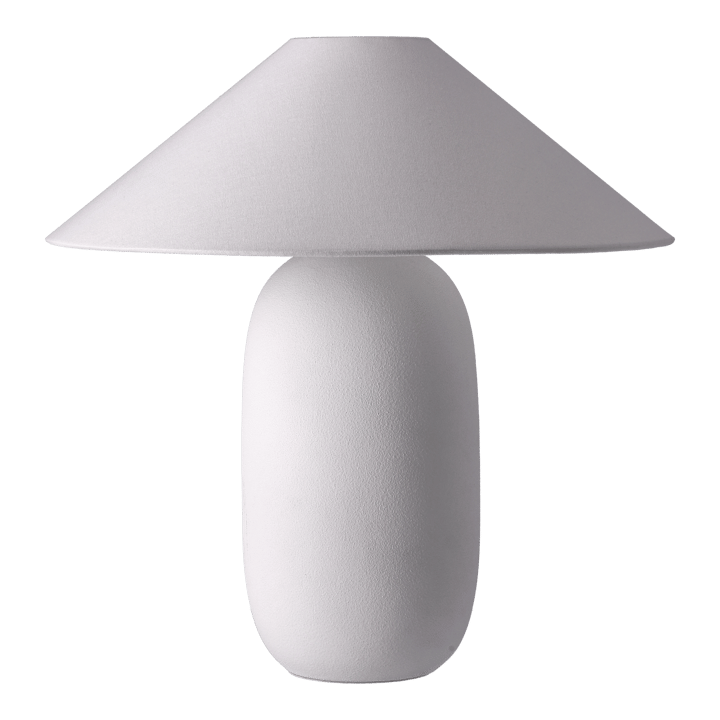 Boulder bordlampe 48 cm white-white - Lampefot  - Scandi Living