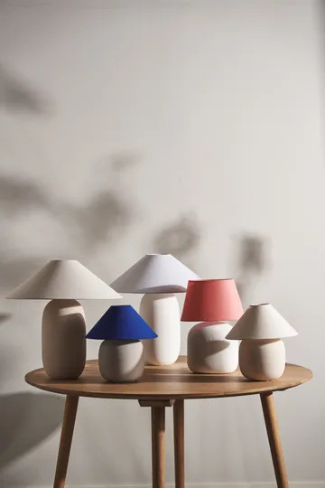 Boulder vinduslampe white-peach - Scandi Living
