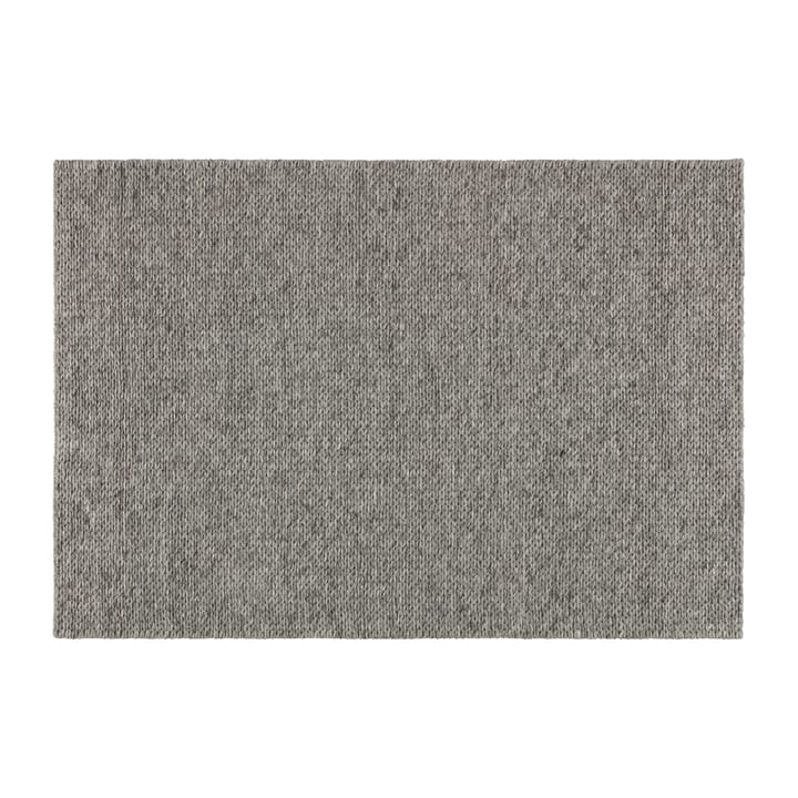 Braided ullteppe naturgrå - 170x240 cm - Scandi Living