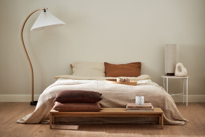 Breeze sengeteppe 160 x 260 cm - Beige - Scandi Living