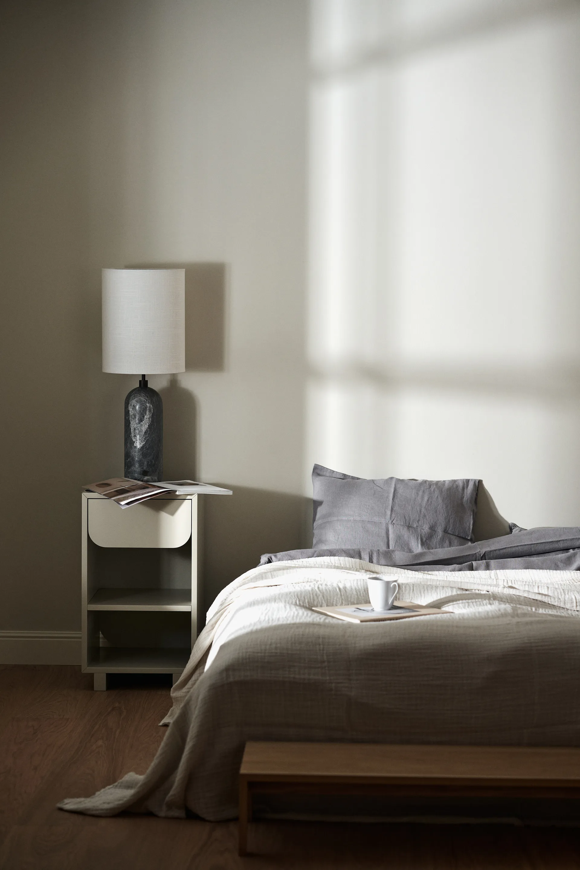 Breeze sengeteppe 160 x 260 cm, Offwhite Scandi Living