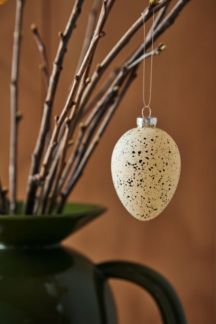Brooding glassegg 8 cm 6-pk, Beige Scandi Living