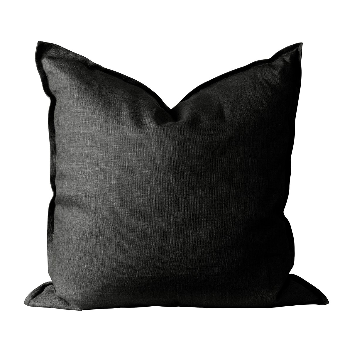 Bilde av Scandi Living Calm putetrekk lin 50 x 50 cm Carbon