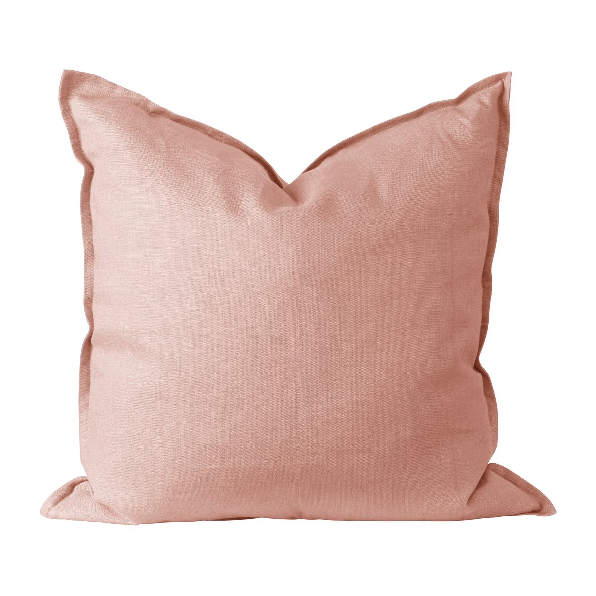 Bilde av Scandi Living Calm putetrekk lin 50 x 50 cm Dusty Rose