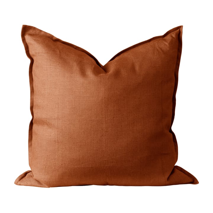 Calm putetrekk lin 50 x 50 cm - Rust - Scandi Living