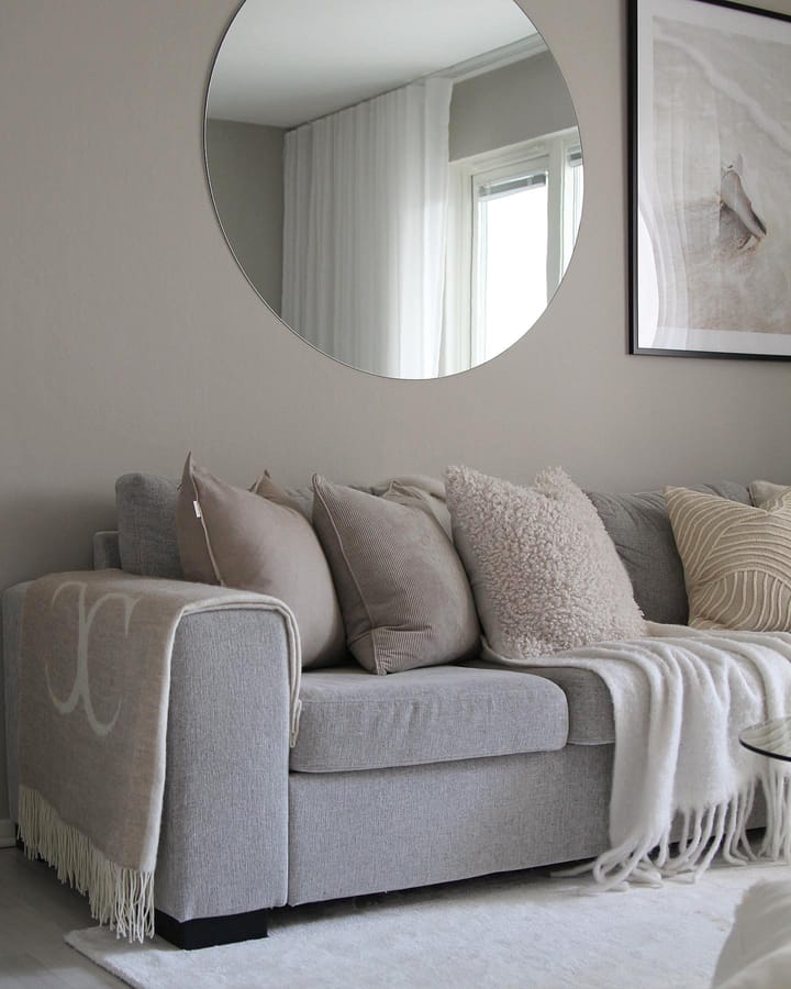 Calm putetrekk lin 50 x 50 cm - Sand  - Scandi Living
