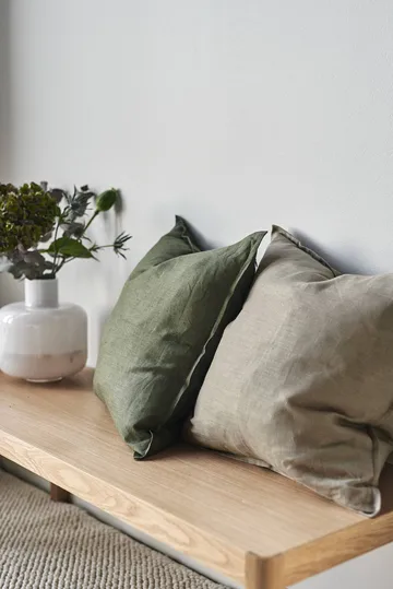 Calm putetrekk lin 50 x 50 cm - Sand  - Scandi Living