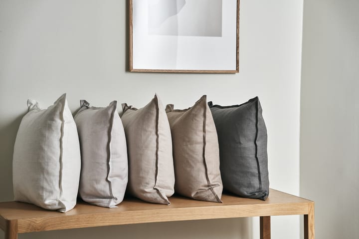Calm putetrekk lin 50 x 50 cm - Sand  - Scandi Living