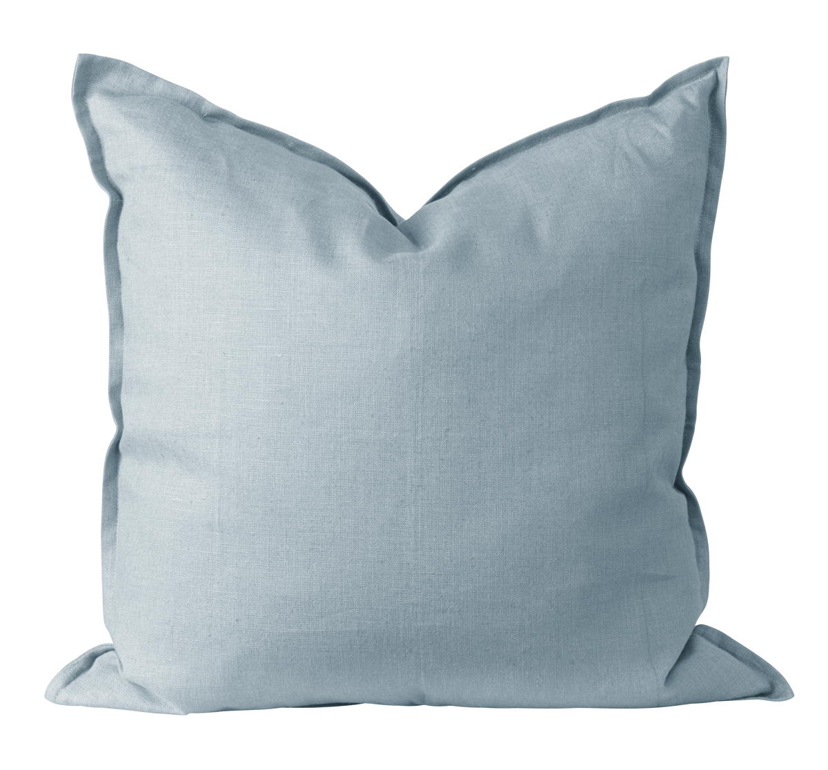 Bilde av Scandi Living Calm putetrekk lin 50 x 50 cm Sky Blue