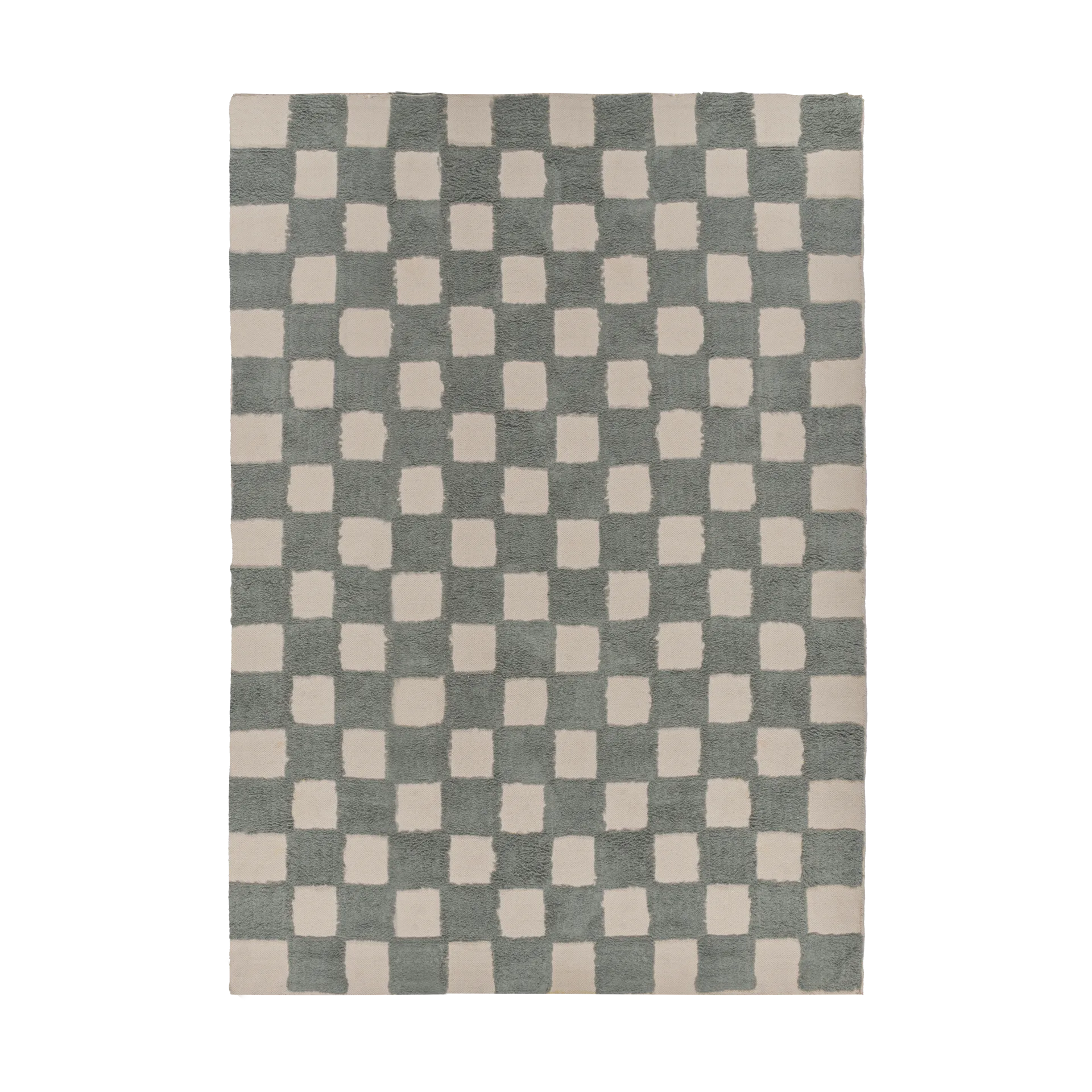 Checker Play teppe 170x240 cm, Green Scandi Living