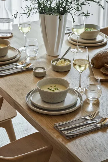 Clay skål - Beige, Ø11 cm - Scandi Living