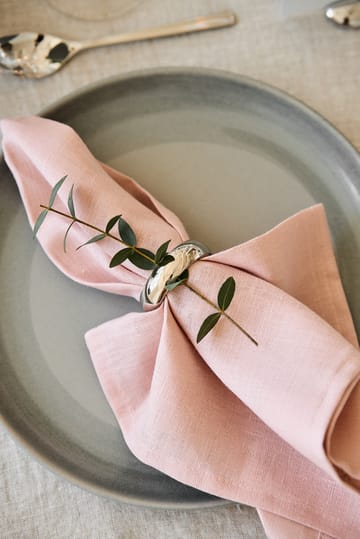 Clean servietter 45 x 45 cm 4-stk. - dusty rose - Scandi Living