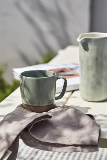 Clean servietter 45 x 45 cm 4-stk. - smokey blue - Scandi Living