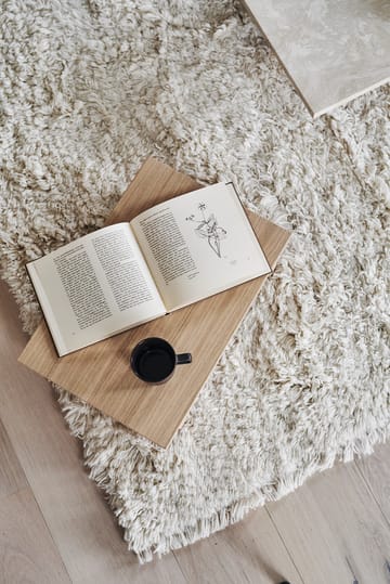 Cozy ullteppe naturhvit - 170x240 cm - Scandi Living