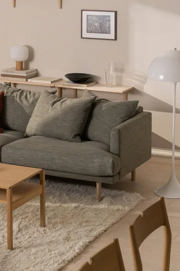 Cozy ullteppe naturhvit - 170x240 cm - Scandi Living