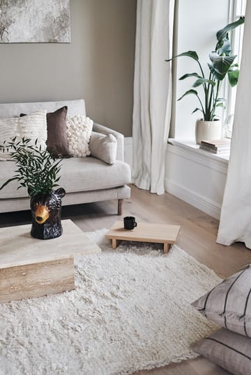 Cozy ullteppe naturhvit - 170x240 cm - Scandi Living