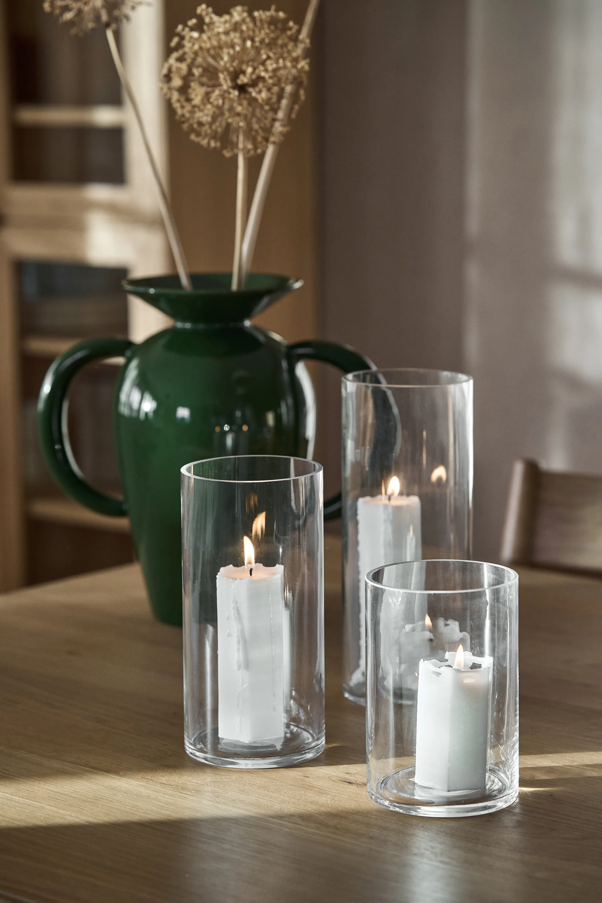 Cylinder vase Ø10x15 cm, Klar Scandi Living