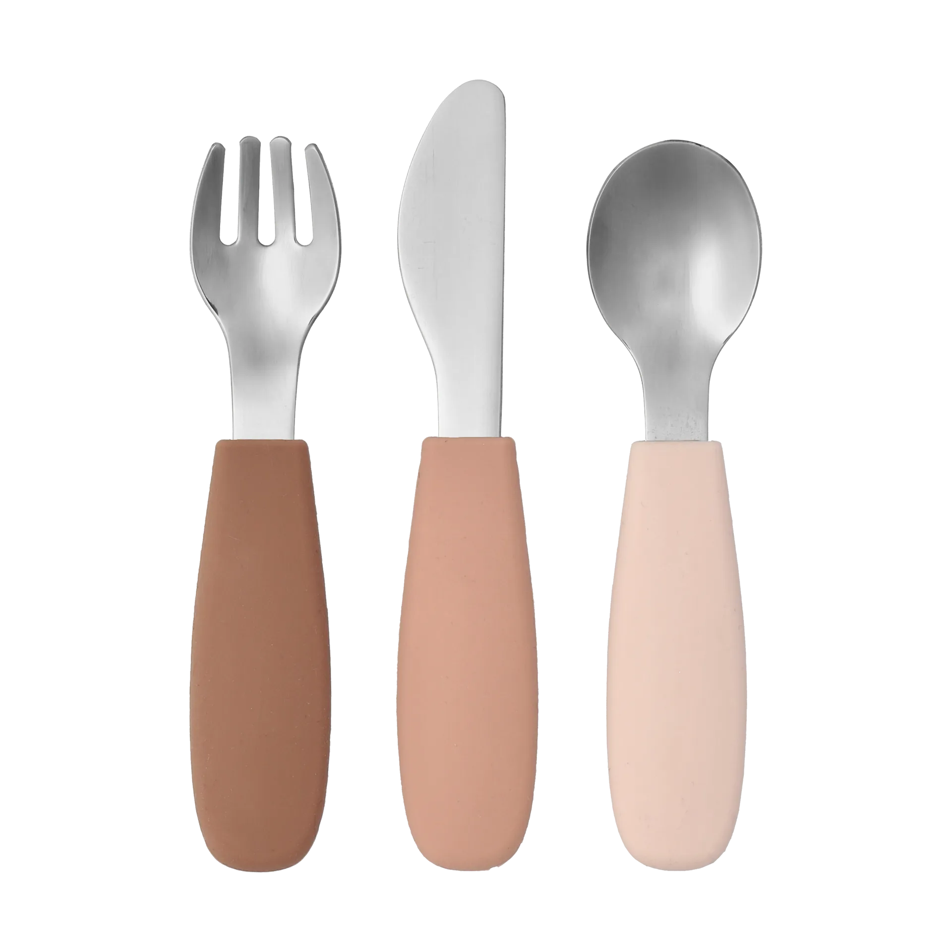 Dine bestikksett silikon 3 deler, Blush Scandi Living