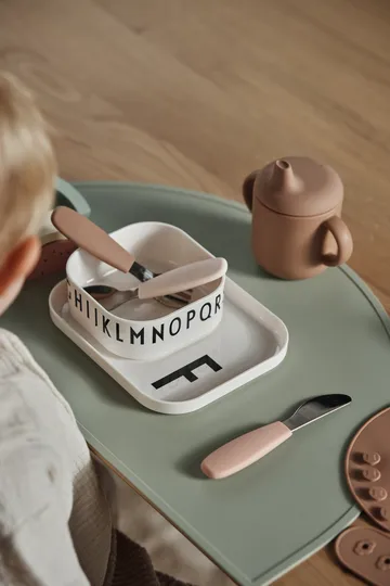 Dine bestikksett silikon 3 deler - Blush - Scandi Living