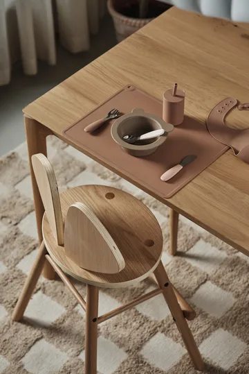 Dine bestikksett silikon 3 deler - Blush - Scandi Living