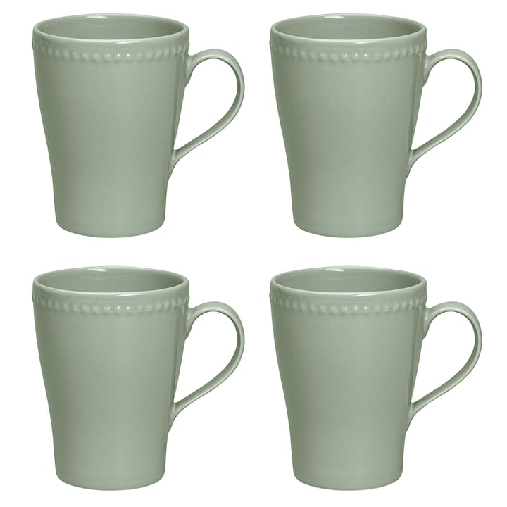 Dots krus 35 cl 4 stk. - Grønt - Scandi Living