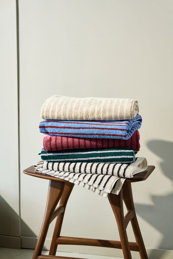 Drift badehåndkle 70x140 cm, Beige-hvit Scandi Living