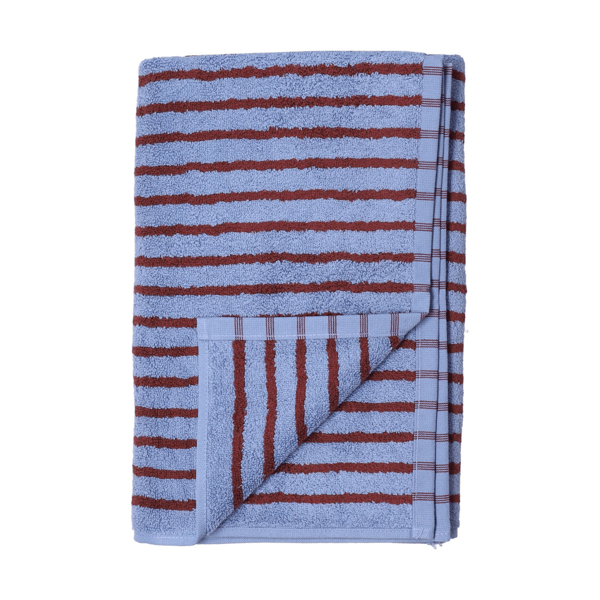 Bilde av Scandi Living Drift badehåndkle 70x140 cm Blå-rød