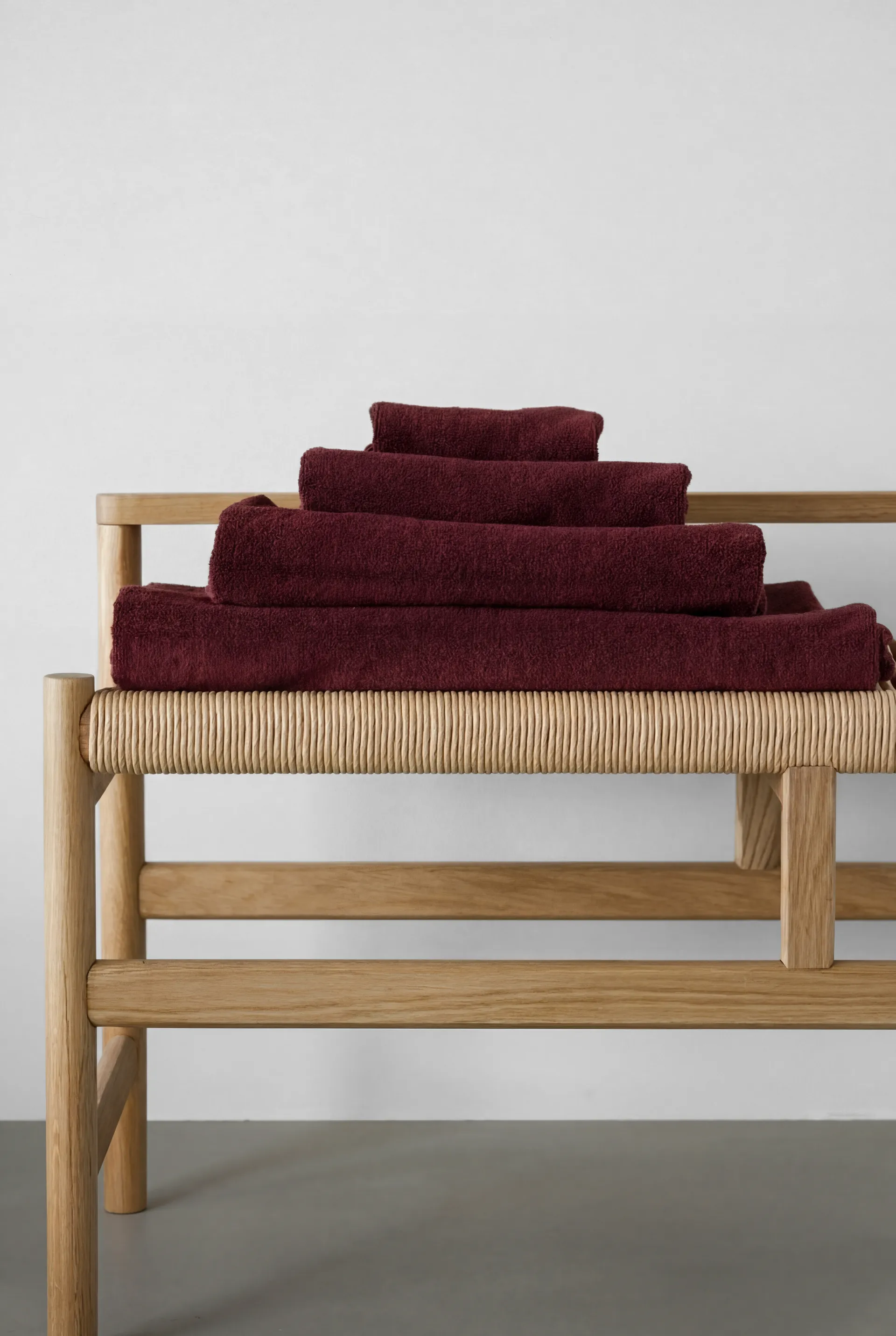 Drift badehåndkle 70x140 cm, Rød Scandi Living