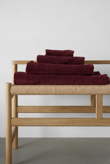 Drift badehåndkle 70x140 cm - Rød - Scandi Living