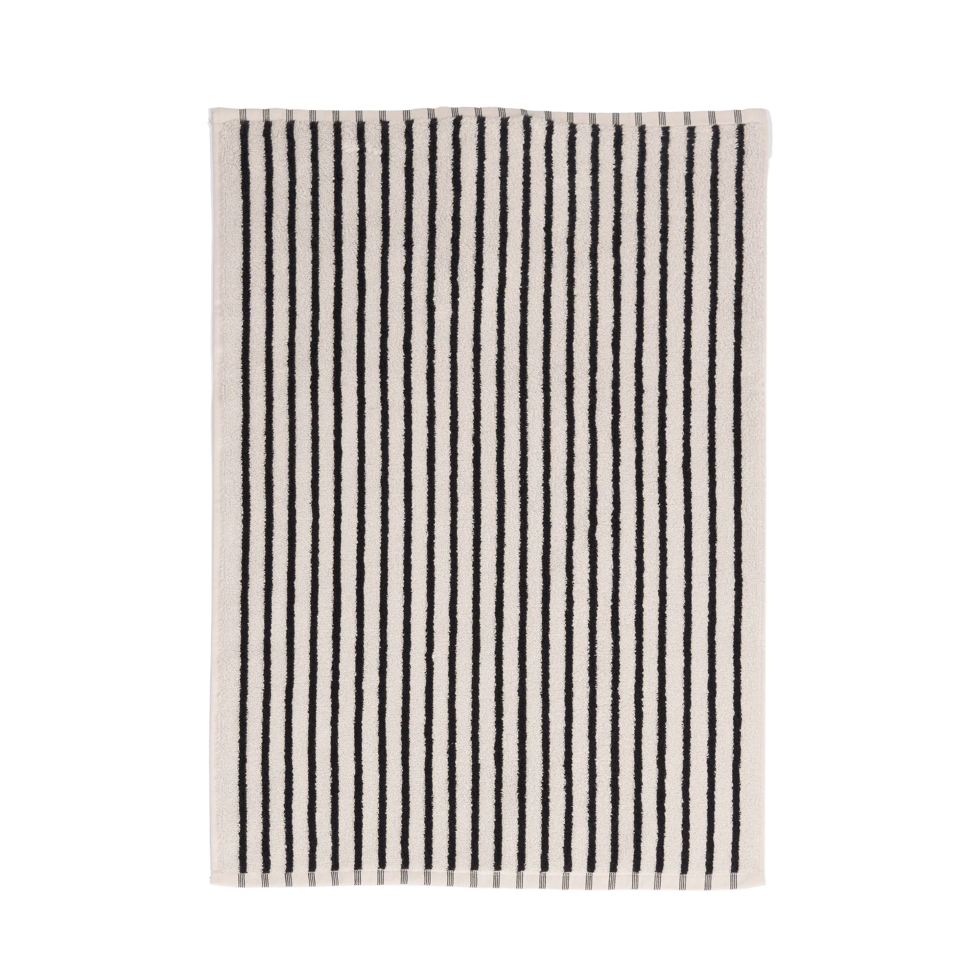 Drift baderomsmatte 50x70 cm, Hvit-svart Scandi Living
