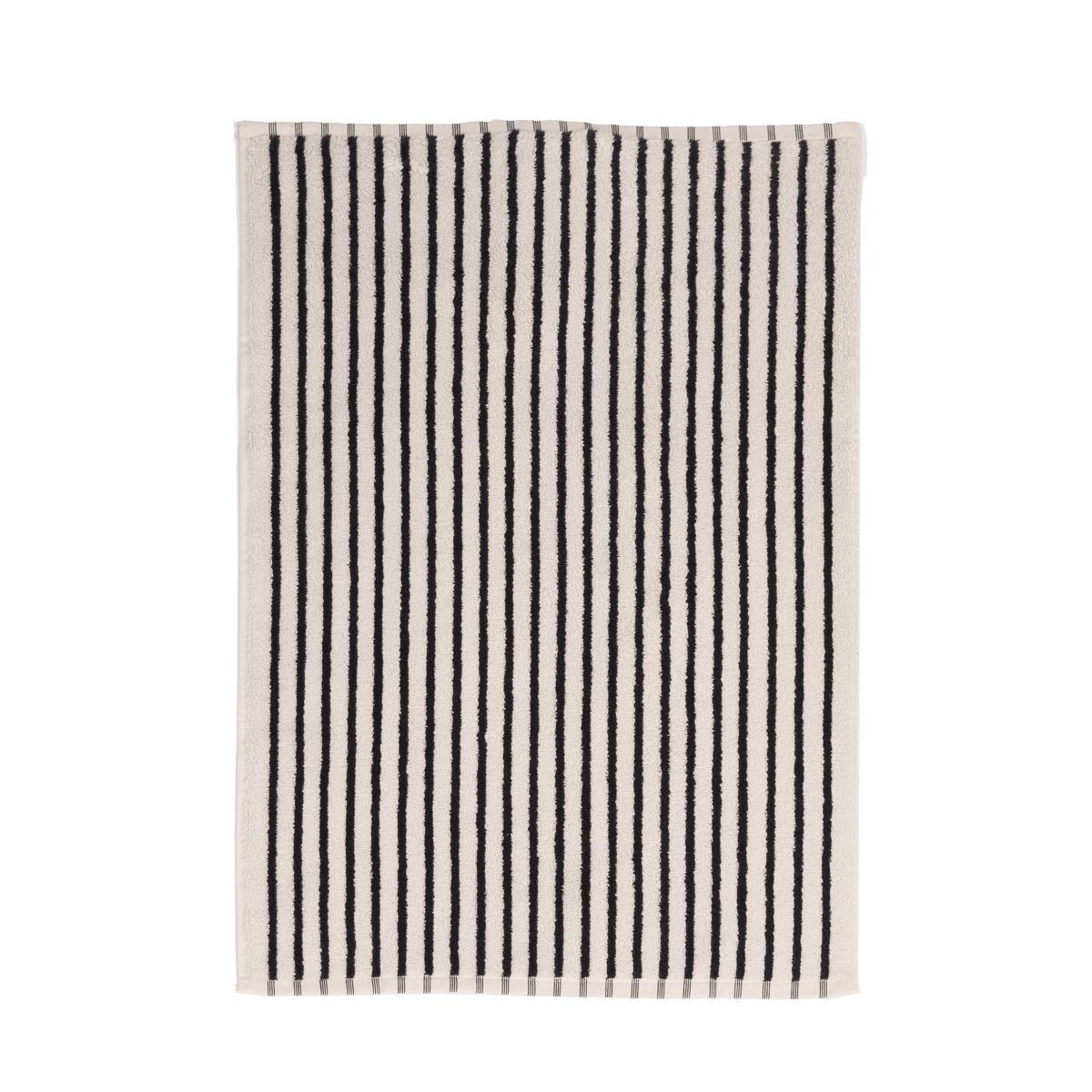 Bilde av Scandi Living Drift baderomsmatte 50x70 cm Hvit-svart