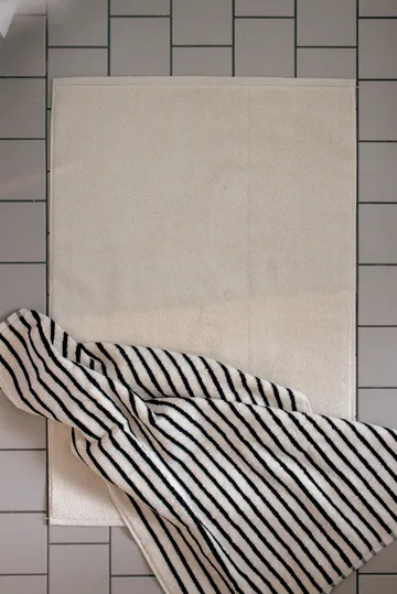 Drift baderomsmatte 50x70 cm - Hvit - Scandi Living