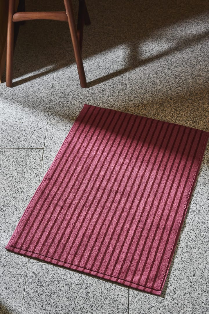 Drift baderomsmatte 50x70 cm, Rosa-rød Scandi Living