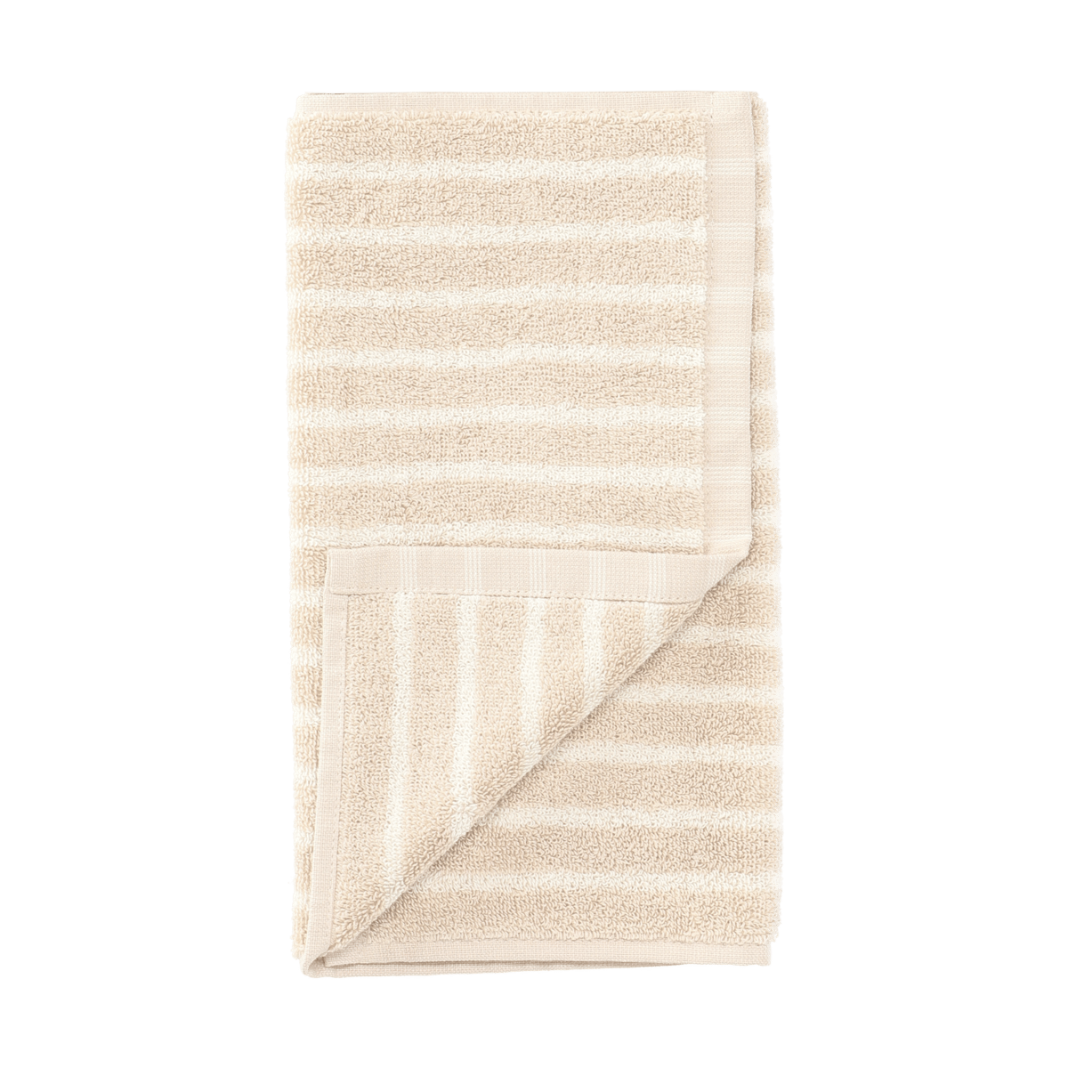 Bilde av Scandi Living Drift håndkle 30x50 cm Beige-hvit