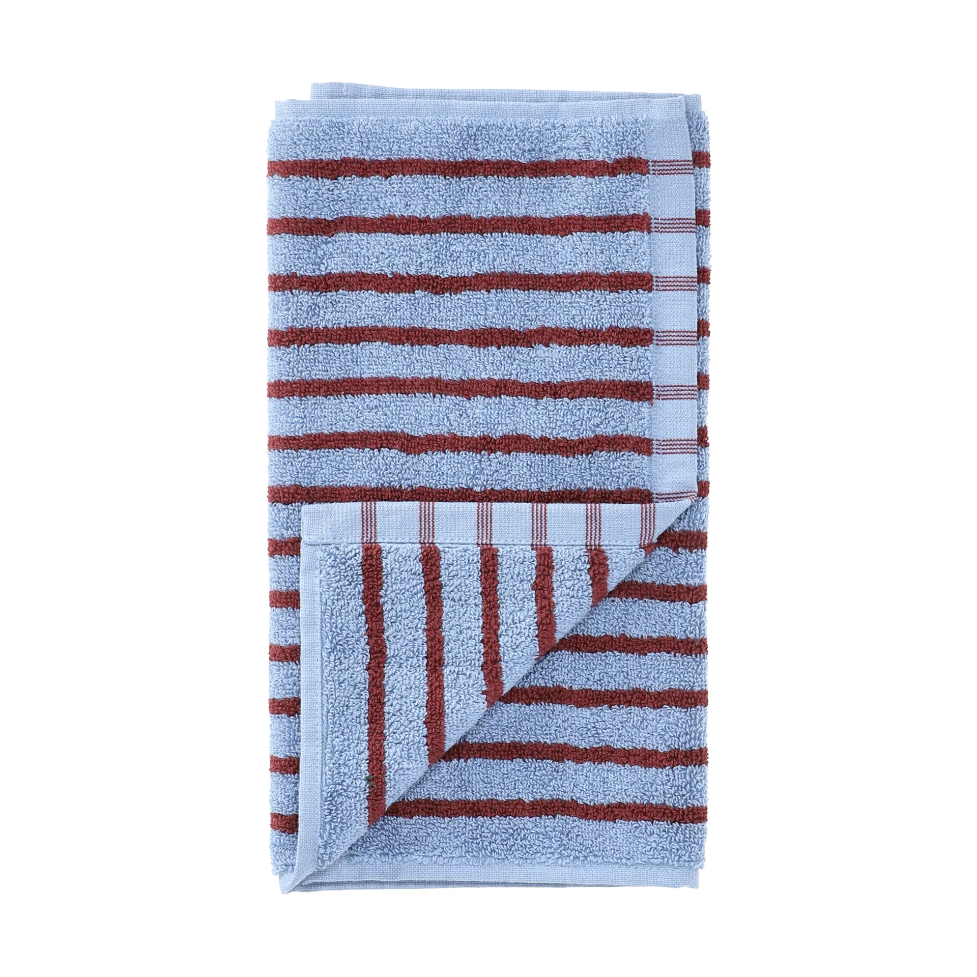 Drift håndkle 30x50 cm, Blå-rød Scandi Living