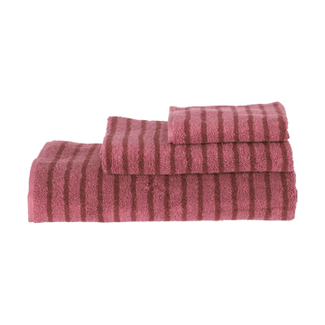 Drift håndkle 50x70 cm - Rosa-rød - Scandi Living