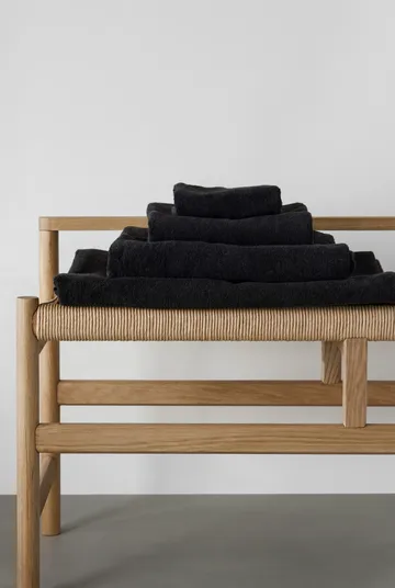 Drift håndkle 50x70 cm - Svart - Scandi Living