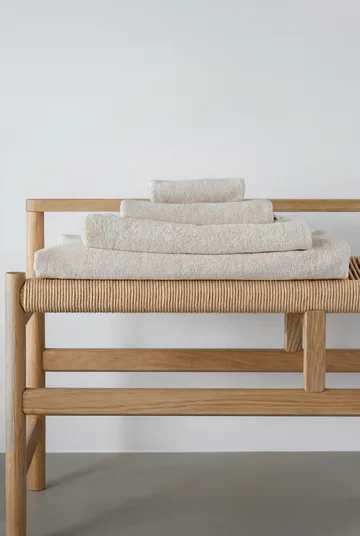 Drift håndklesett 4 deler - Hvit - Scandi Living