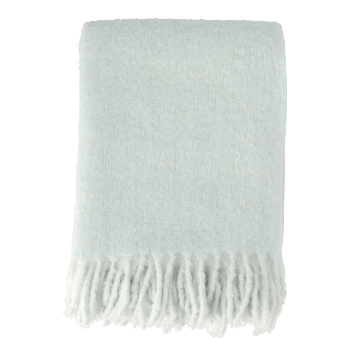 Dune mohair pledd 130x170 cm - Ice blue - Scandi Living