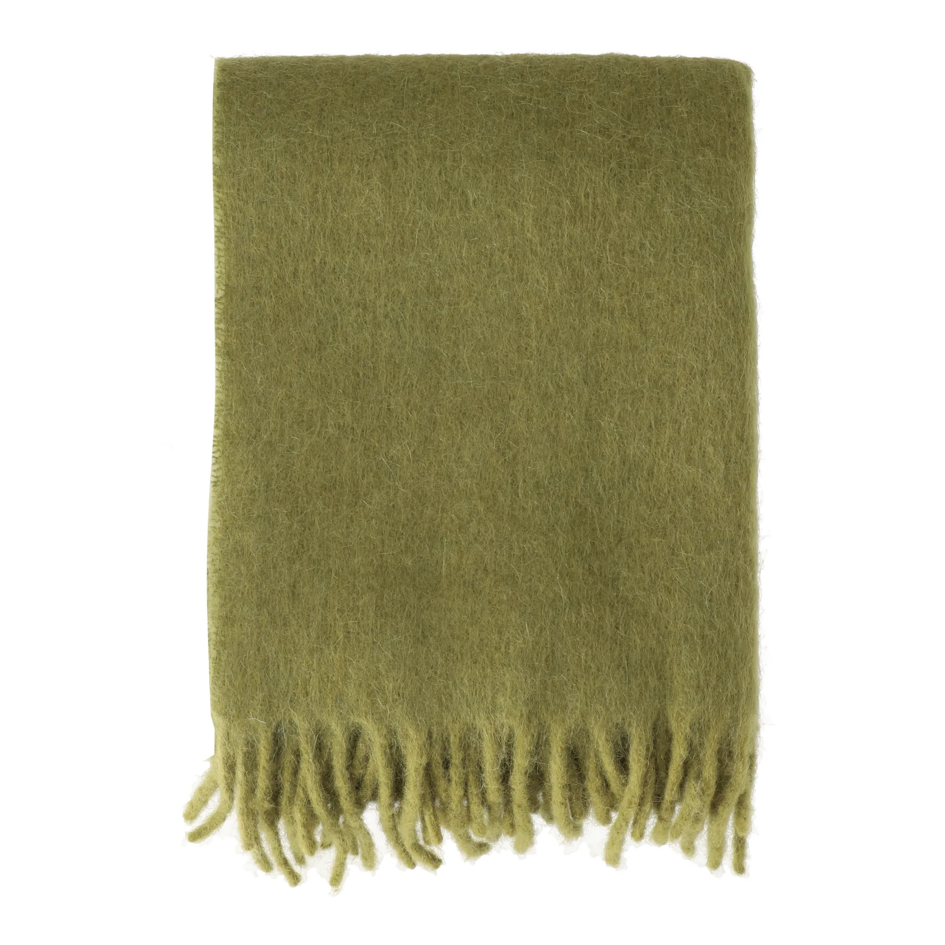 Dune mohair pledd 130x170 cm, Olive Scandi Living