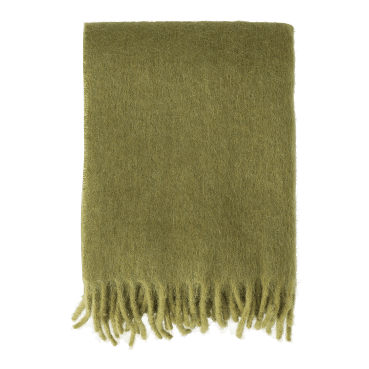 Dune mohair pledd 130x170 cm - Olive - Scandi Living