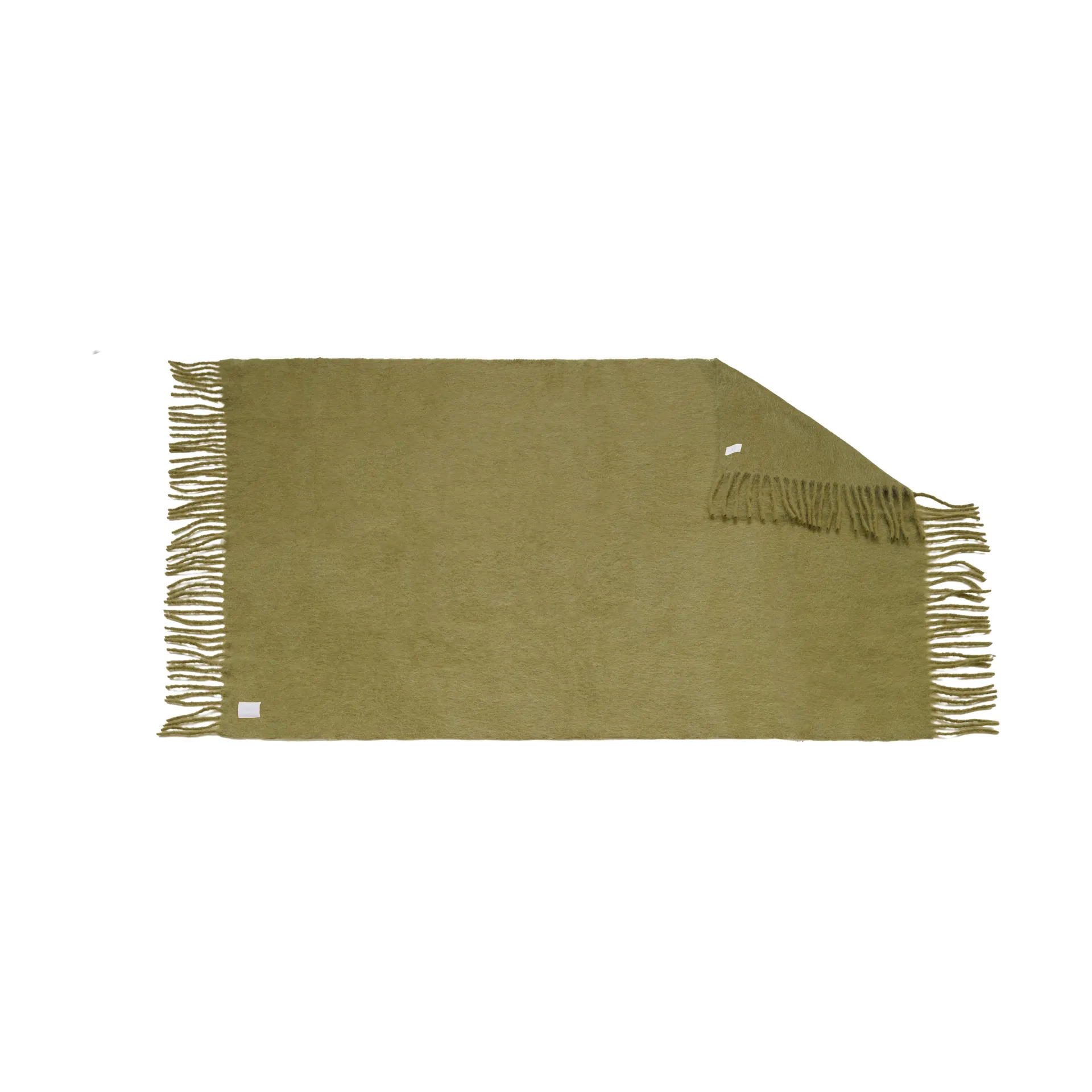 Dune mohair pledd 130x170 cm, Olive Scandi Living