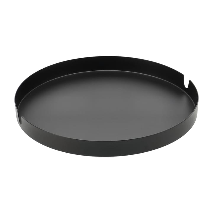 Edgy brett Ø 30 cm - Svart - Scandi Living