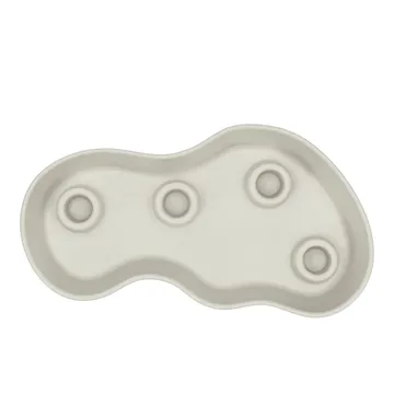 Ember adventslysestake - Hvit, 15x27,3 cm - Scandi Living