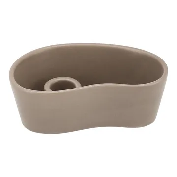 Ember lysestake - Taupe, 8x14 cm - Scandi Living