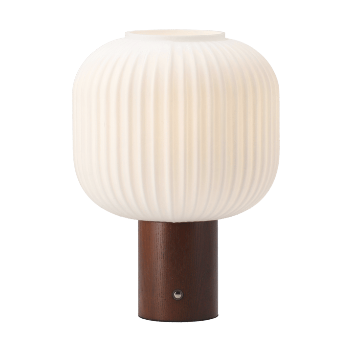 Fair portabel bordlampe, Frosta glass-mørkbeiset ask Scandi Living